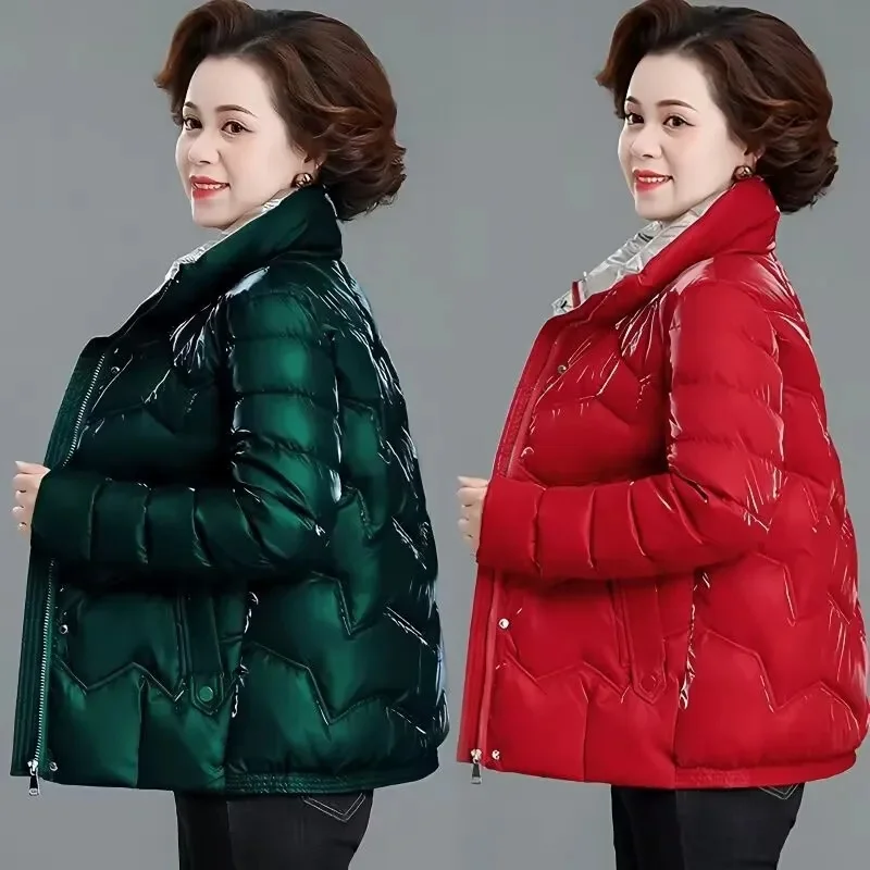 2023 Ново Топло палто с памучна подплата, Връхни Дрехи Клас 