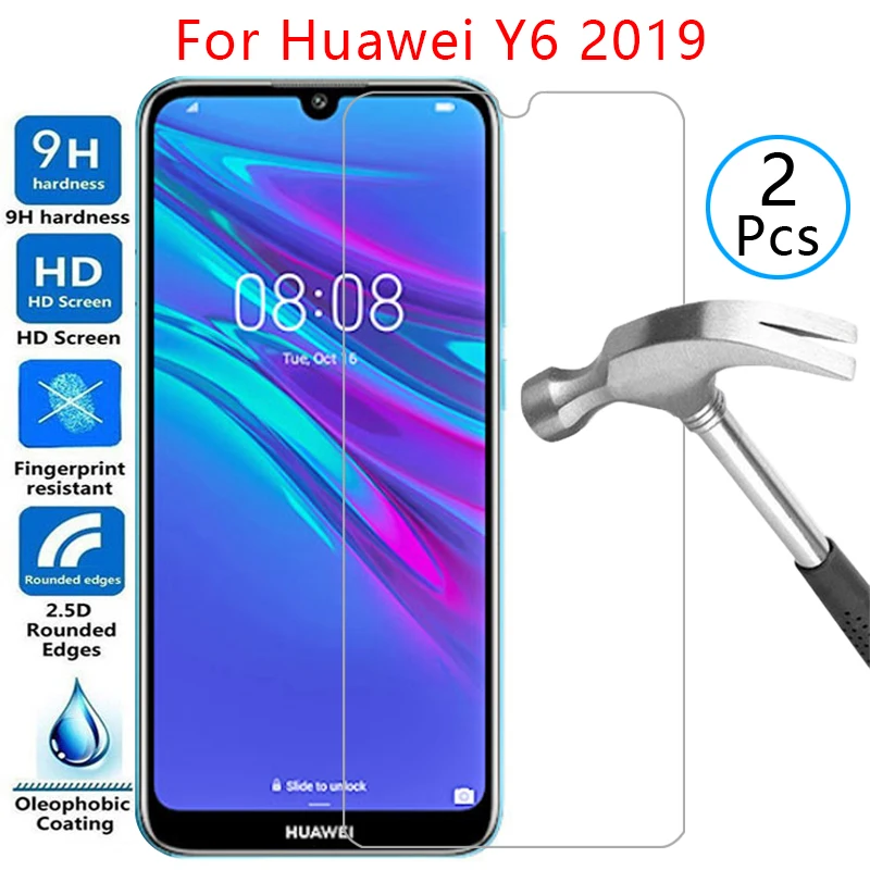 защитно фолио от закалено стъкло за huawei y6 pro prime 2019 калъф за y6 6y y6pro y6prime y62019 защитен калъф за вашия телефон 9h