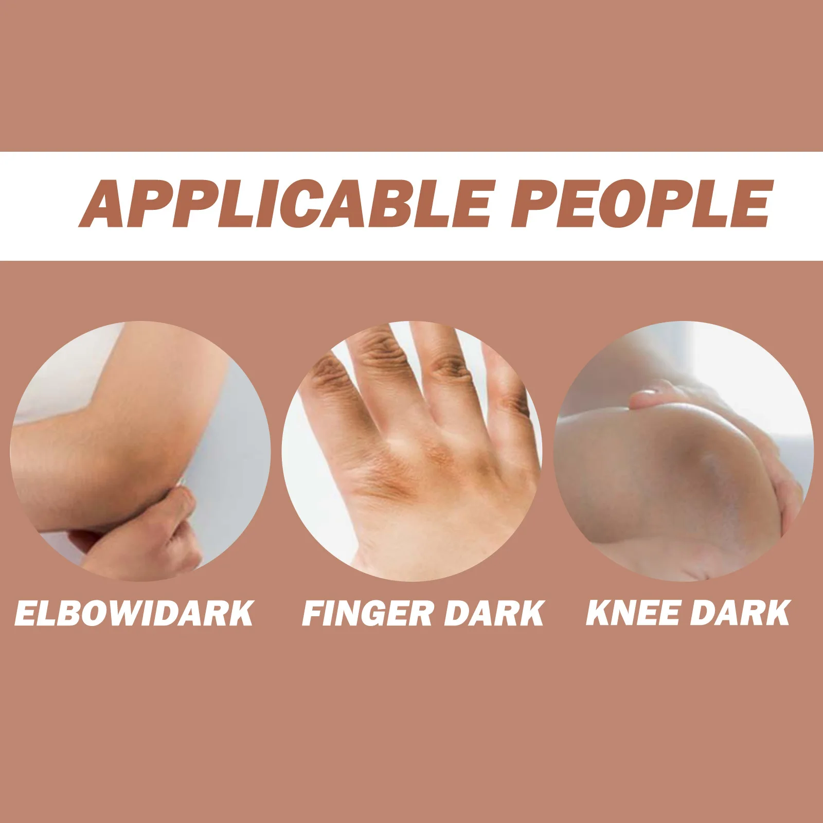 Крем за бързо избелване на ставите на ръцете, на Лактите, коленете, Крем за интензивно премахване на петна, Коректори за черна пигментация на кожата
