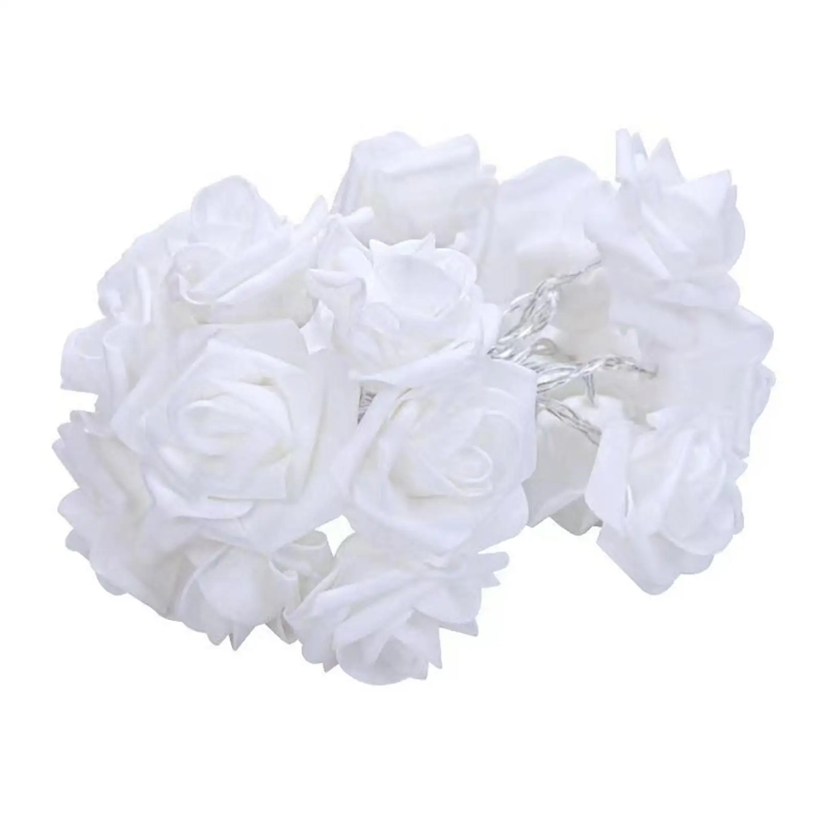 Led гирлянди от цветя рози с USB/батерии, романтични декорации за двор, домашна сватба, Свети Валентин, Коледа