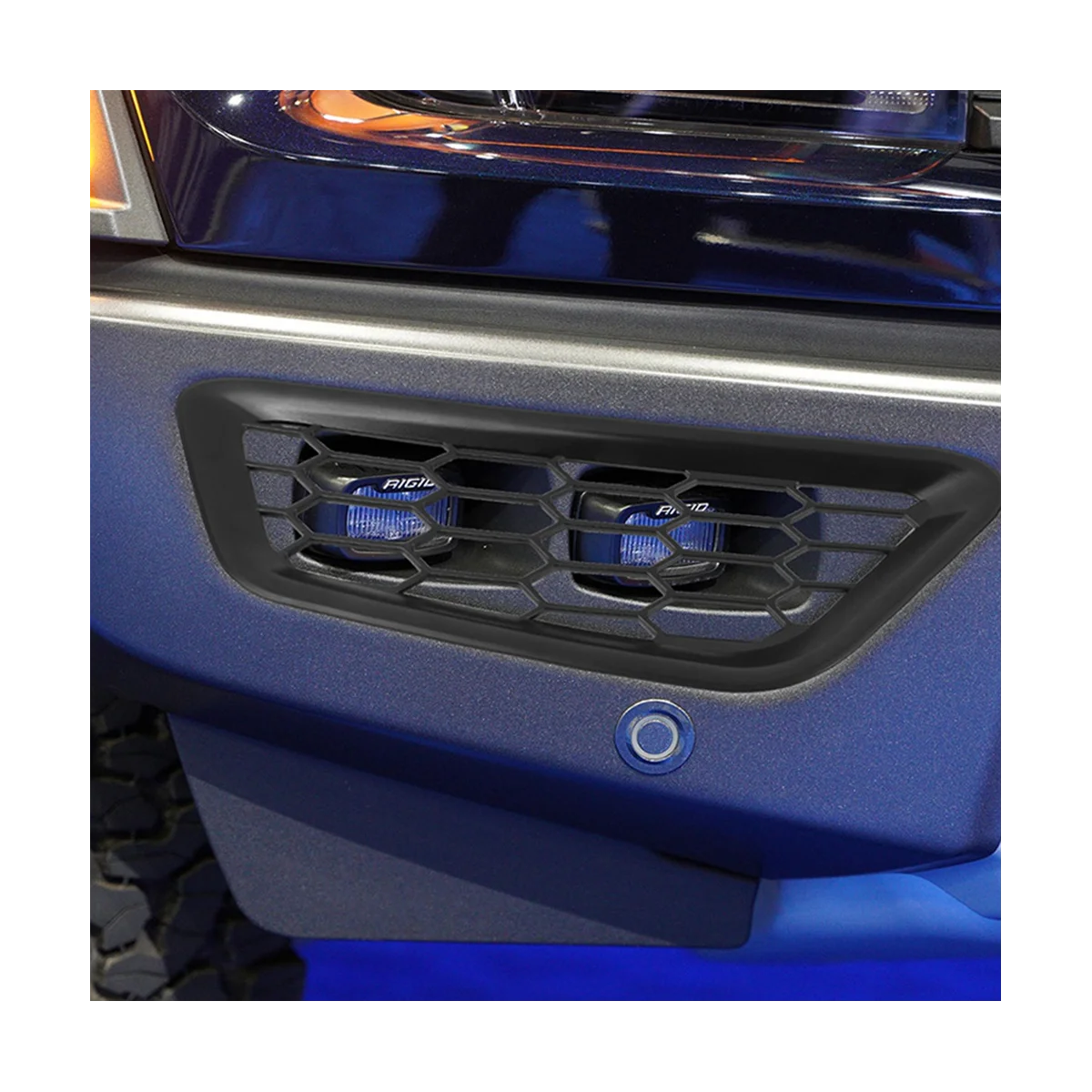 Стикер на предната броня на автомобила за Ford F150 F-150 2021 2022 Аксесоари, ABS Черен