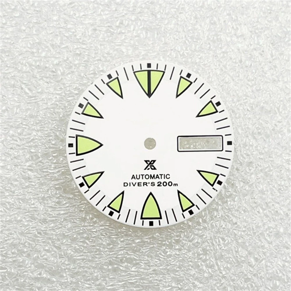 Модификация на циферблата механични часовници, 28,5 мм, със зелен светящимся циферблат Аксесоари за часа, за да се механизъм NH36A/4R36